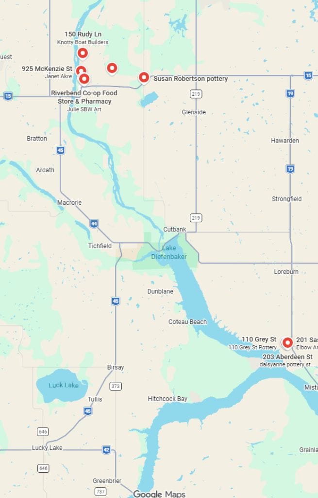 River and Rail Google Map